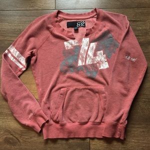 Fox crew neck sweater